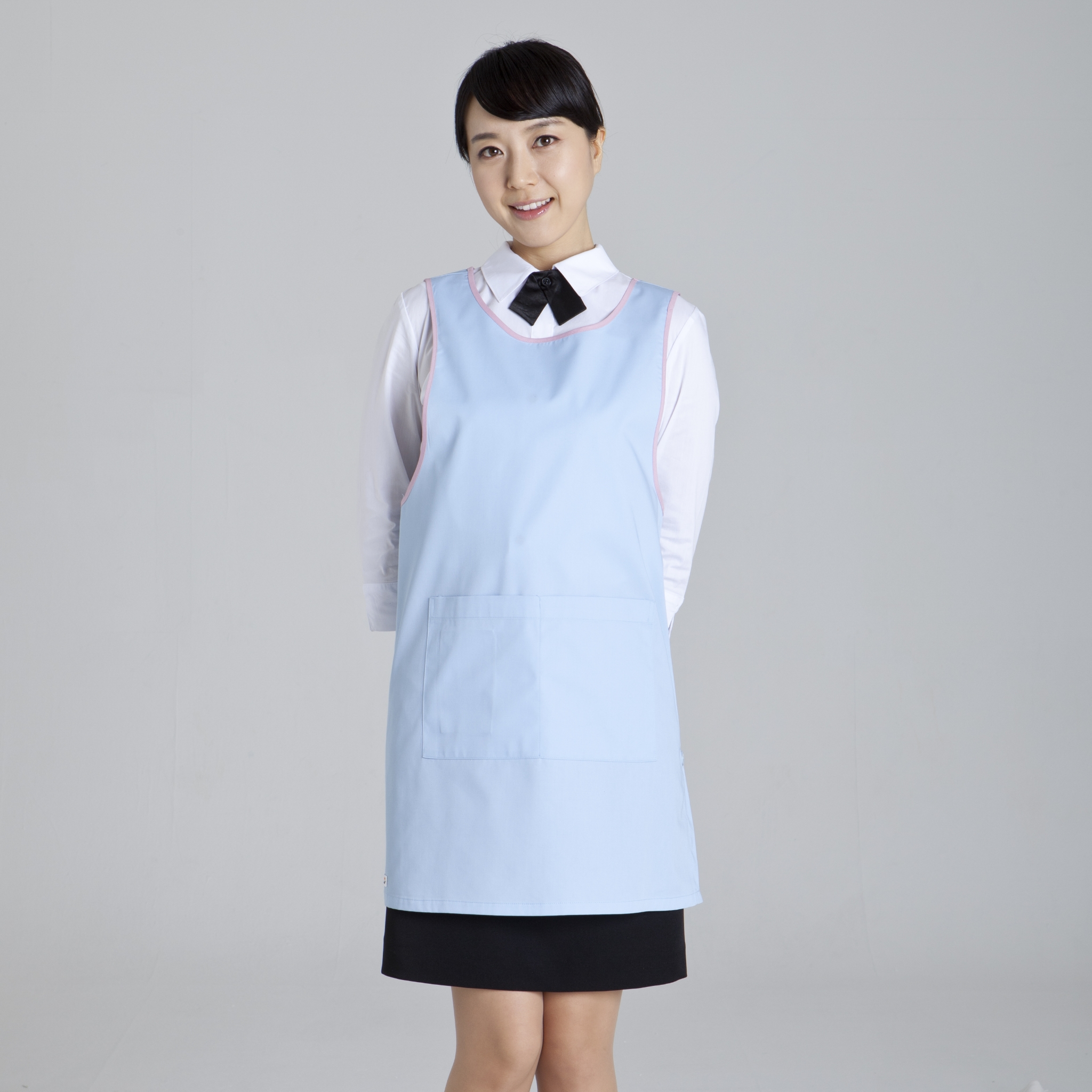 TC 소라 핑크 원피스 앞치마