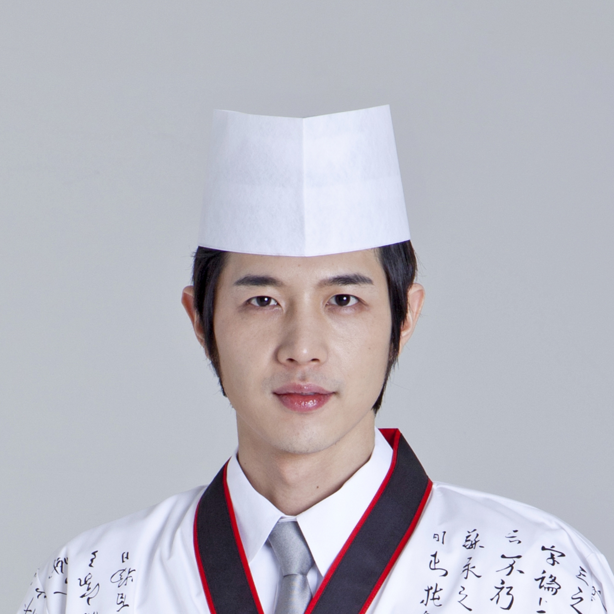 화이트 사각 중형 종이모자 (1개) 11cm