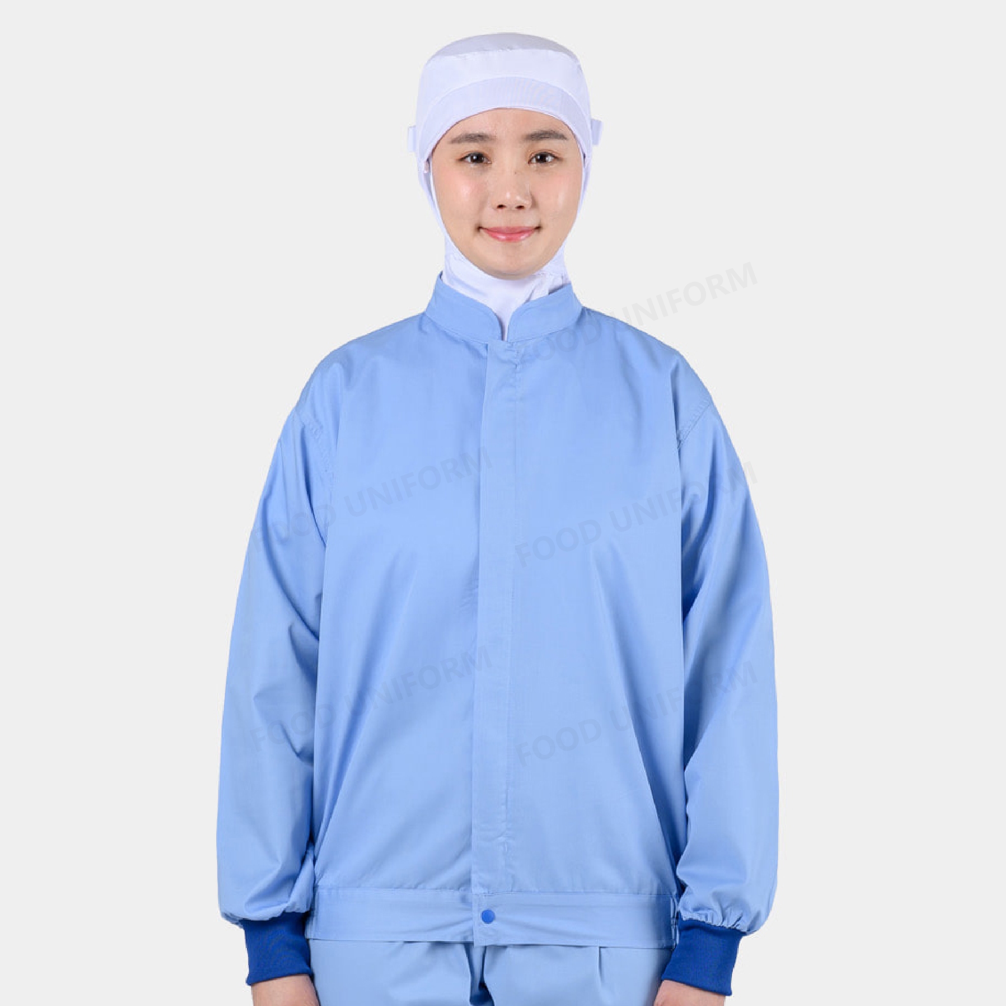 블루 30수 HACCP 긴팔 위생복