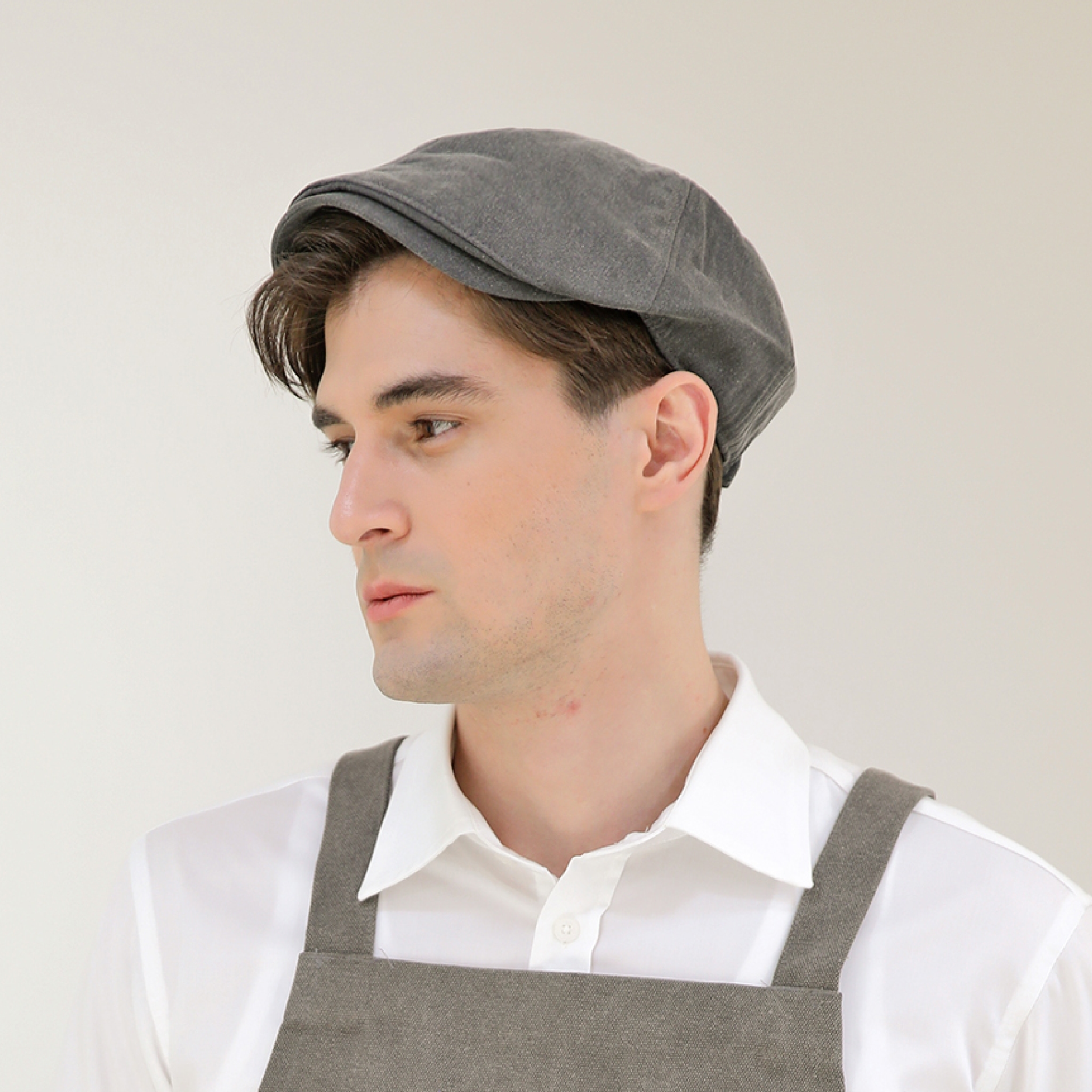 딥그레이 헌팅캡