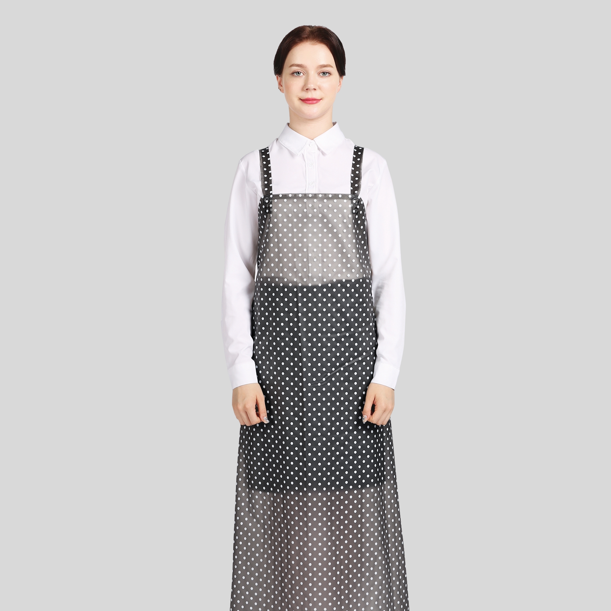 블랙 우레탄 대형 유니도트 H형 앞치마